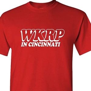 WKRP TEE~ POP CULTURE Solid Gold